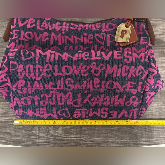 NWOT *RARE* Peace Love Mickey Dooney & Bourke Shoulder Bag - Picture 15 of 16